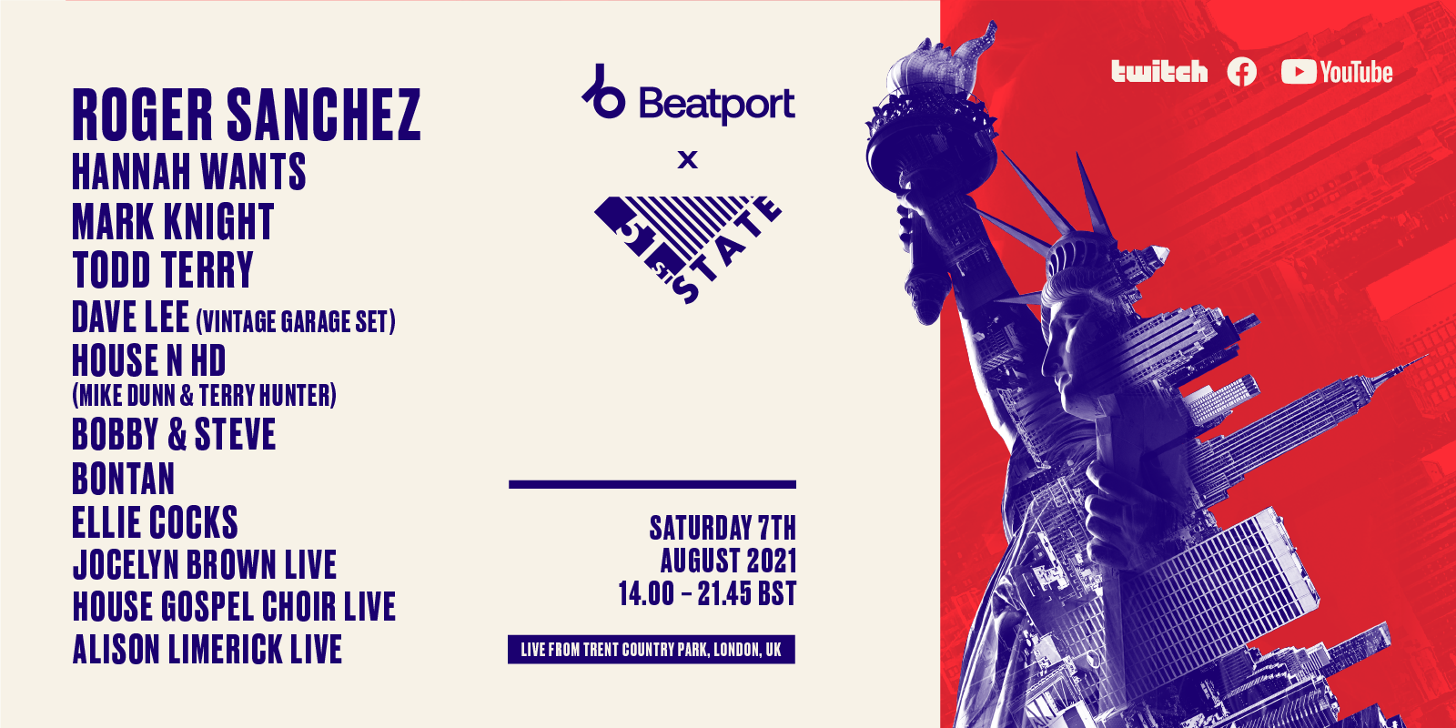 Streaming Live on Beatport ❤️