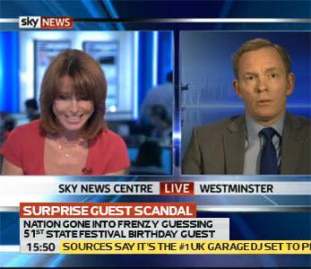 Surprise Guest Scandal