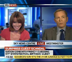 Surprise Guest Scandal