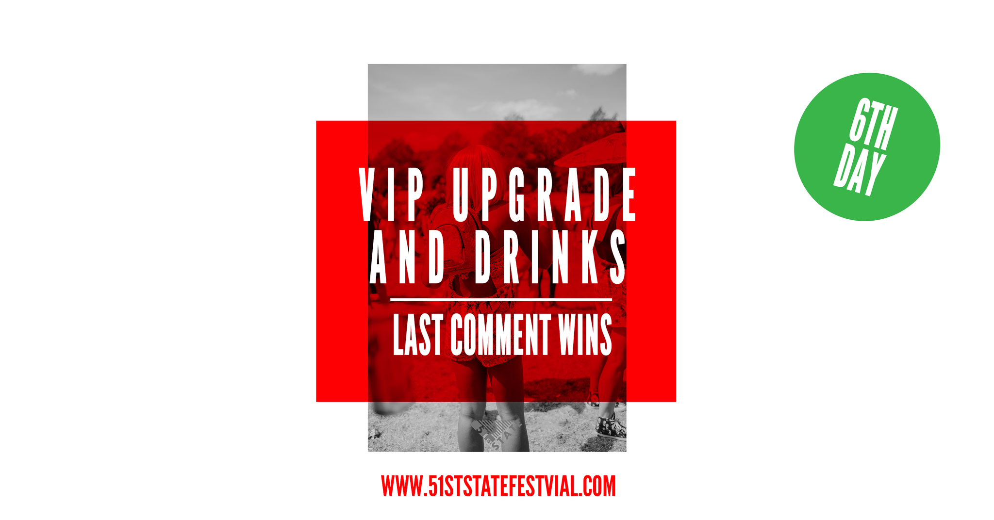Win drink tokens and a vip upgrade
