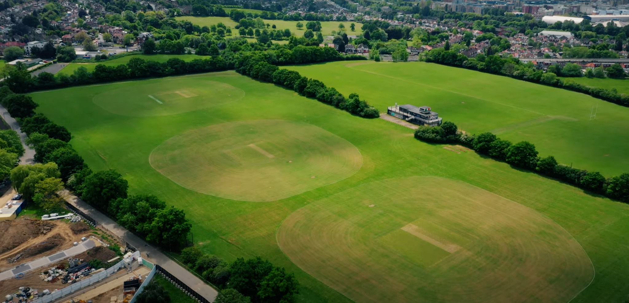Copthall Fields Drone footage 🎯