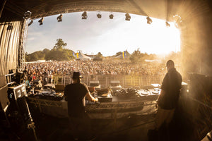 Sun beating down ☀️ Festival feelings.  We can't wait for our return 🌈⁠