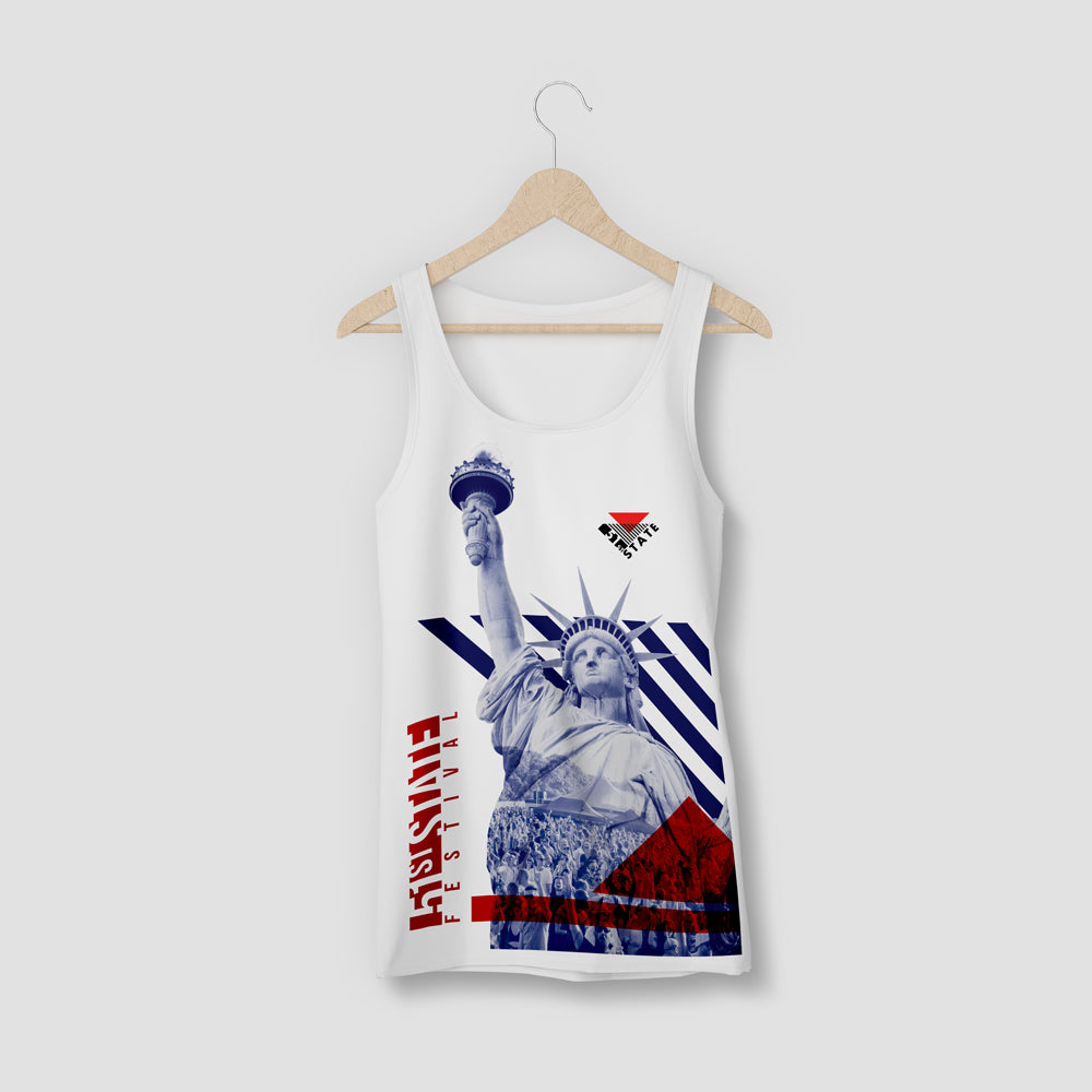 51 State Liberty Print Vest