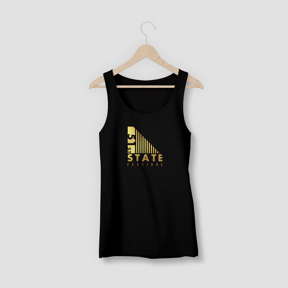 51 State Logo Vest Black