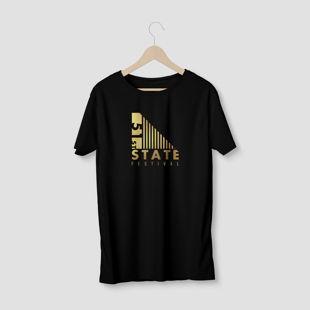 51 State Logo Tee Black